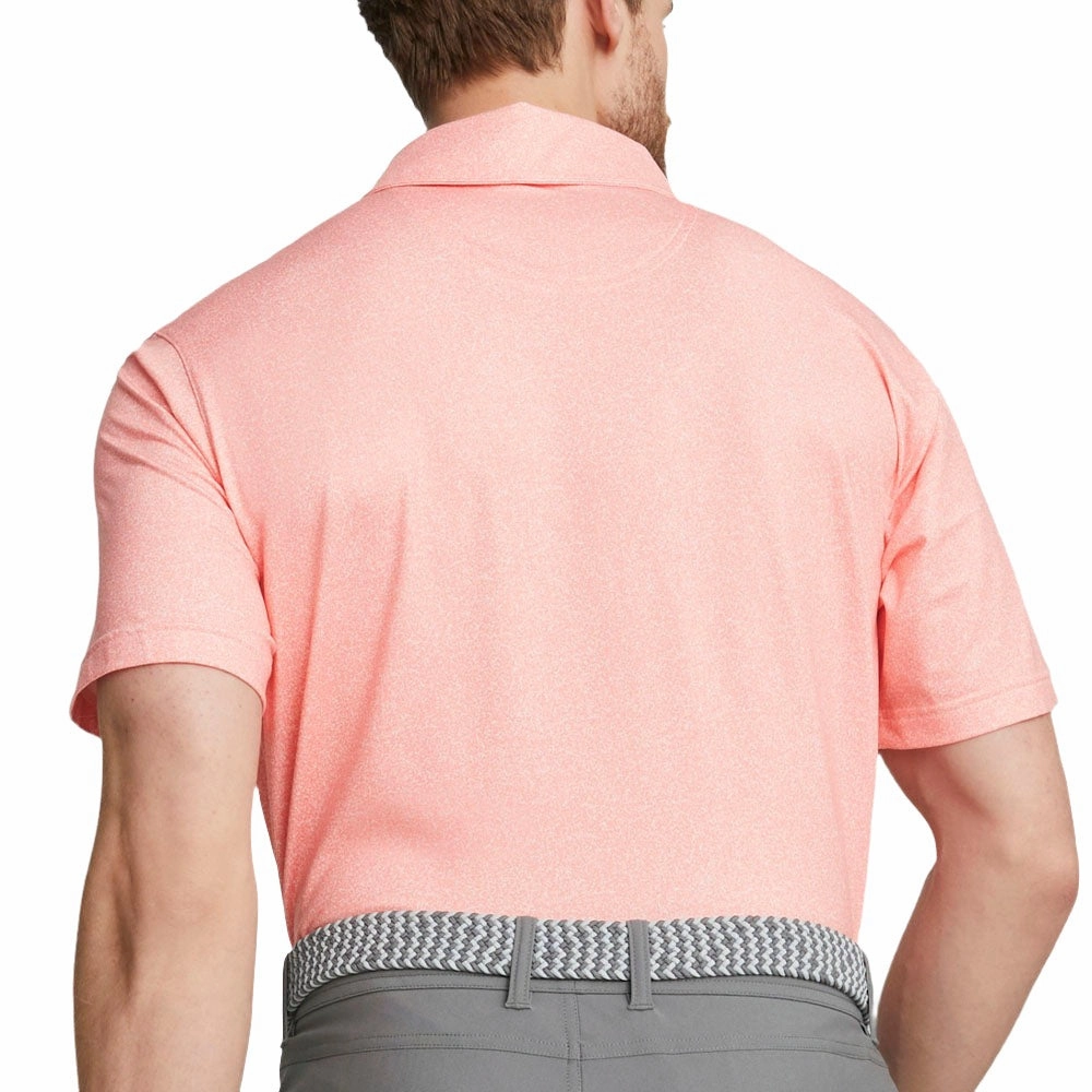 comfortable top Sweat Absorbent Puma Cloudspun Primary Polo Shirt - Flamingo Pink