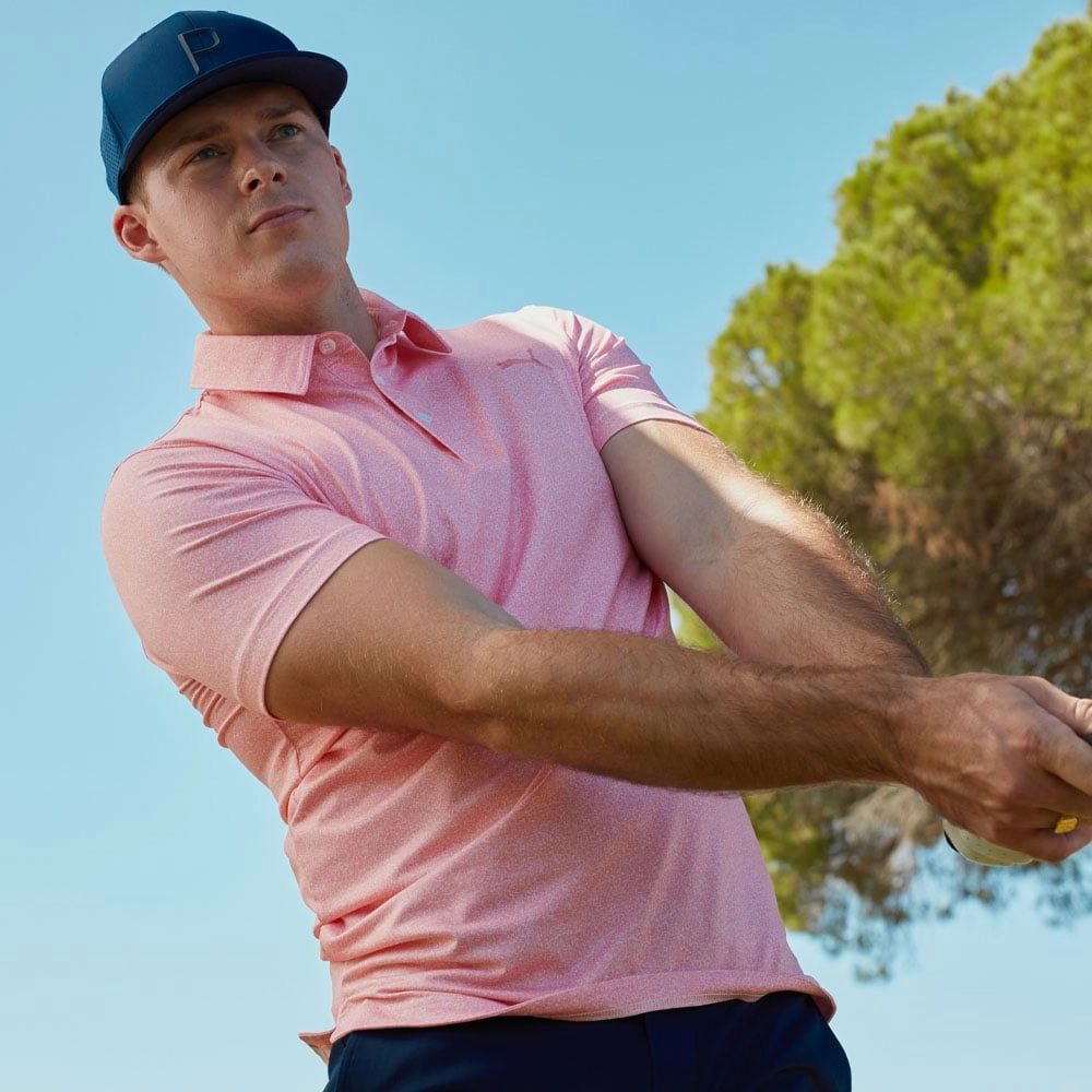 Breathable touch Puma Cloudspun Primary Polo Shirt - Heartfelt