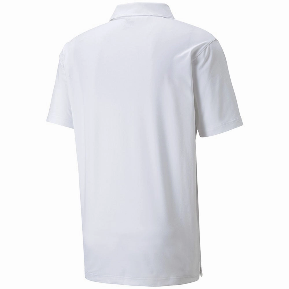 Multi Purpose Wear Puma Cloudspun Road Map Polo Shirt - Bright White/Teaberry