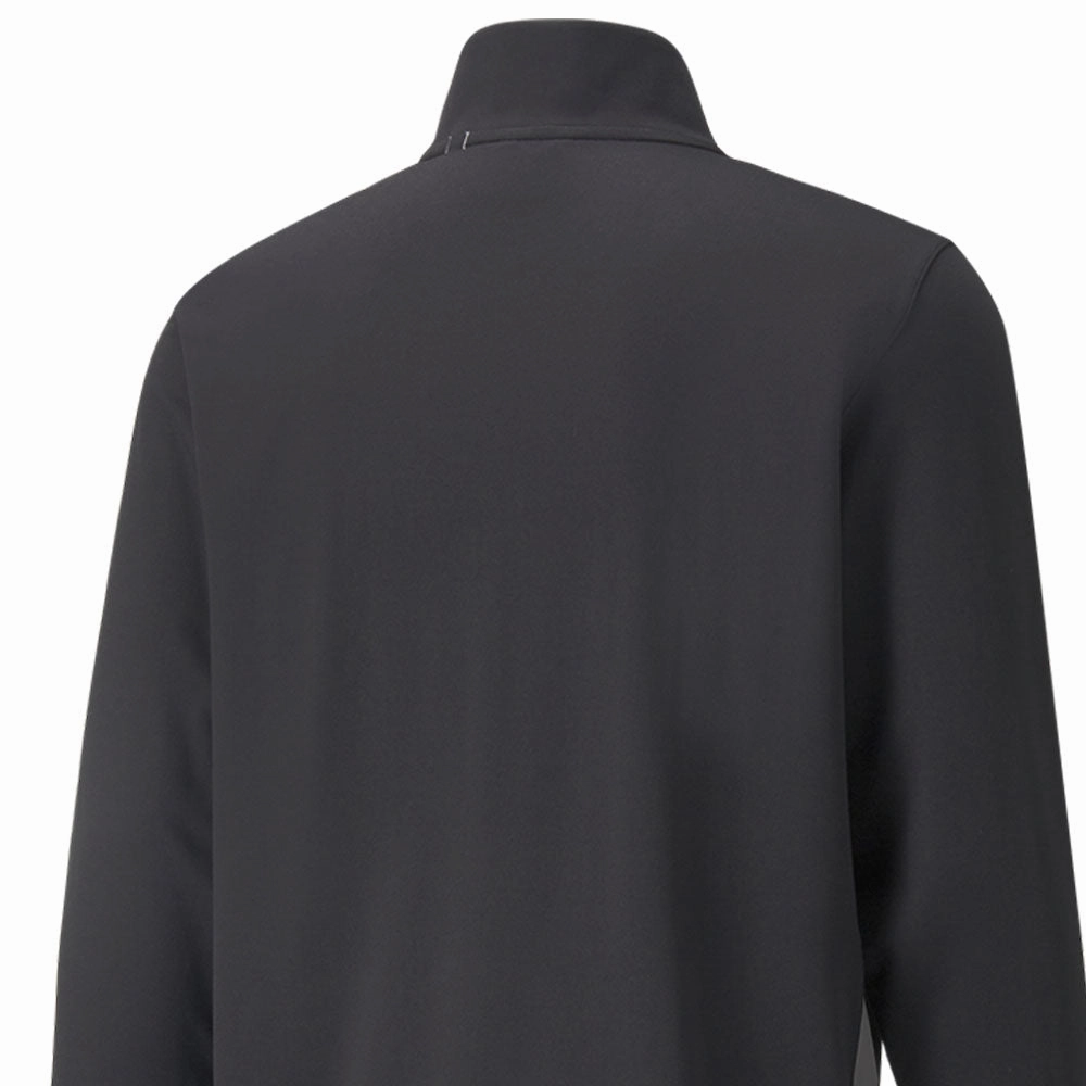 Puma Gamer 1/4 Zip Pullover - Black Soft Touch Fabric