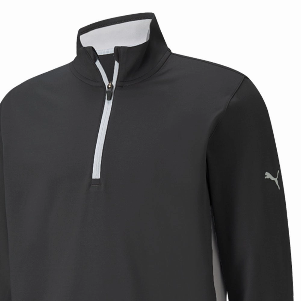 Urban Edge Puma Gamer 1/4 Zip Pullover - Black
