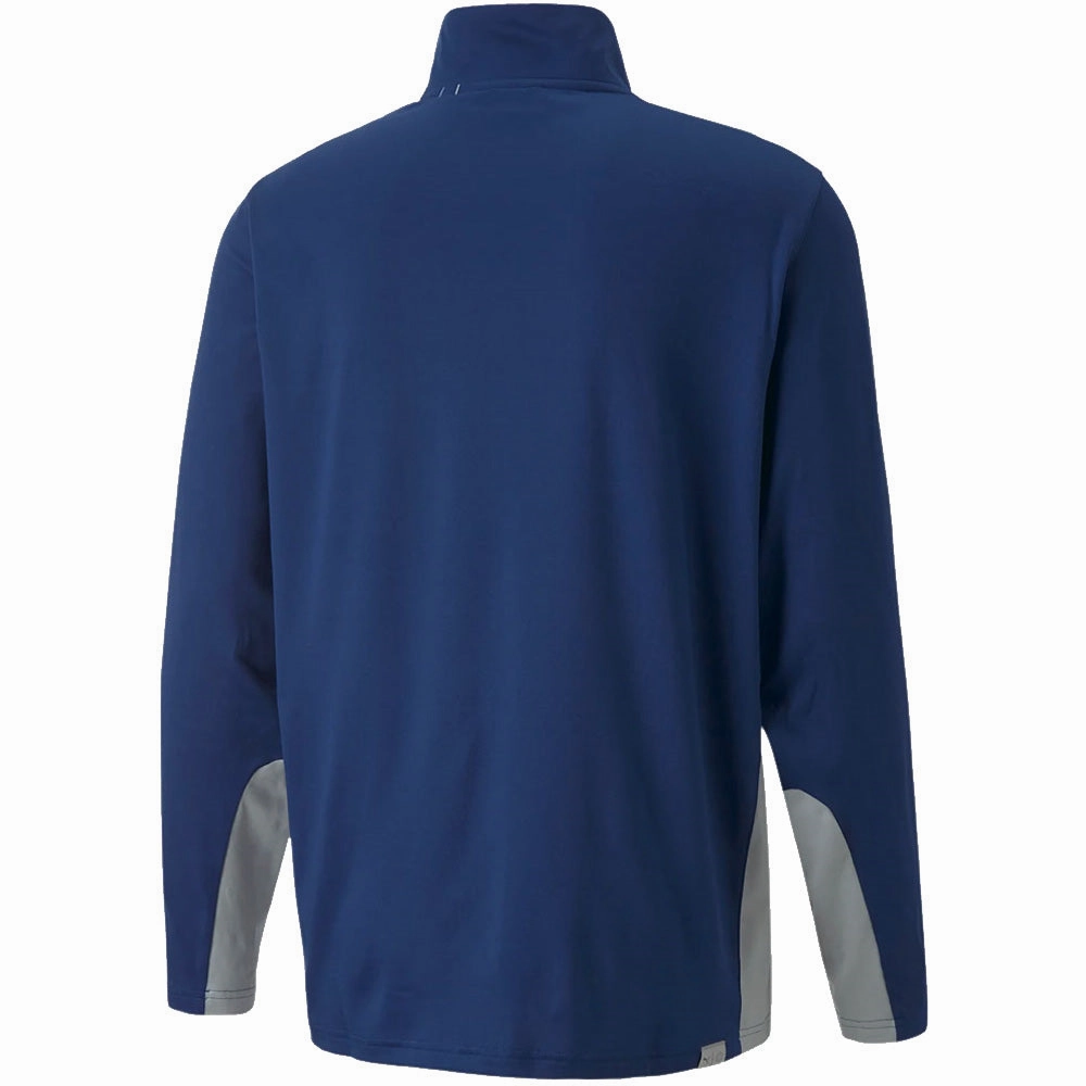 Half sleeve Puma Gamer 1/4 Zip Pullover - Blazing Blue/High Rise