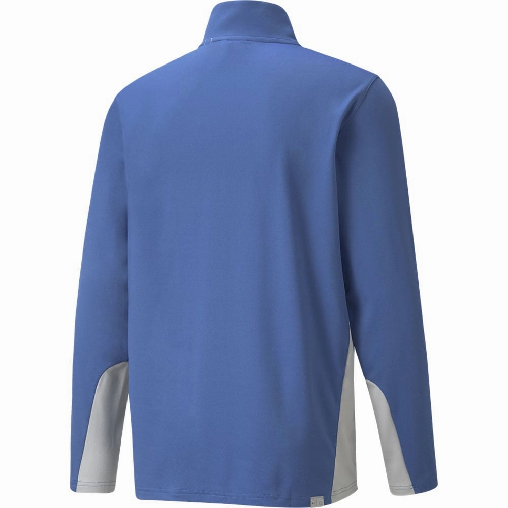 Puma Gamer 1/4 Zip Pullover - Bright Cobalt Versatile Outfit Active Wearable