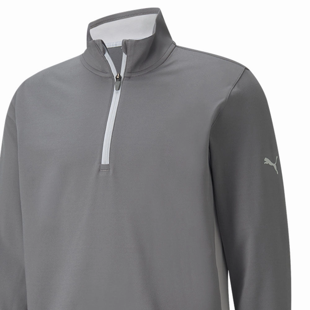 Puma Gamer 1/4 Zip Pullover - Quiet Shade product beach style charm Fashionable Design