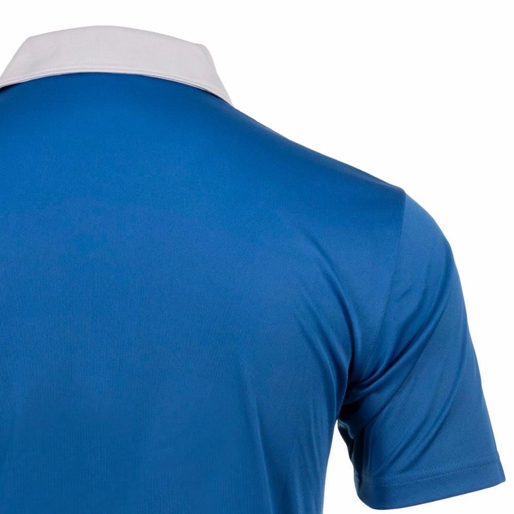 Puma Gamer Polo Shirt - Bright Cobalt/High Rise Premium Cotton Blend Essential Comfort