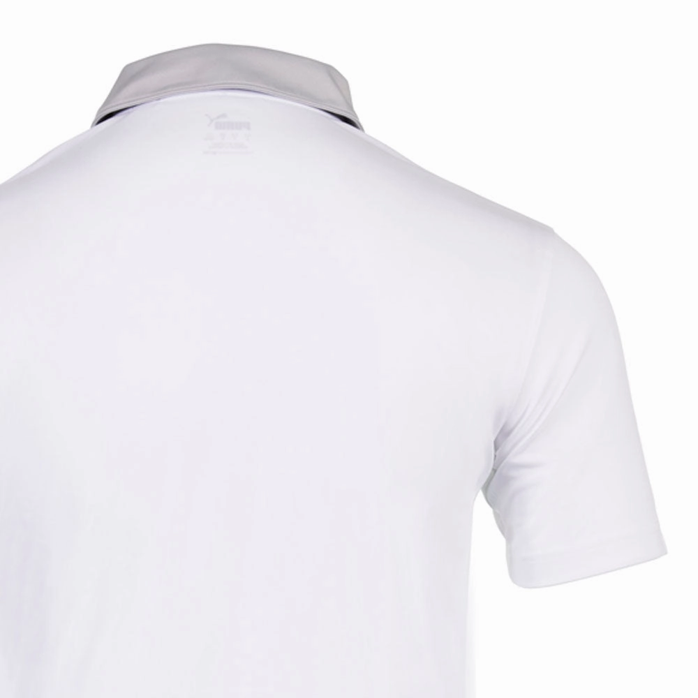 Puma Gamer Polo Shirt - Bright White/High Rise Soft and Light Fit for Everyone