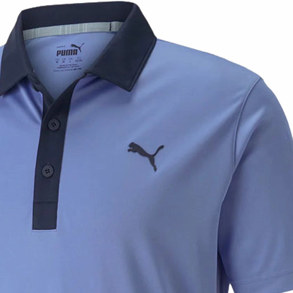Casual Essential Wear Puma Gamer Polo Shirt - Lavender Pop/Navy Blazer