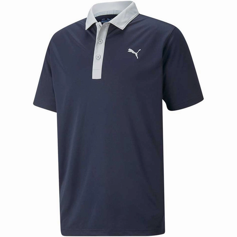 Essential Fashion Puma Gamer Polo Shirt - Navy Blazer/High Rise