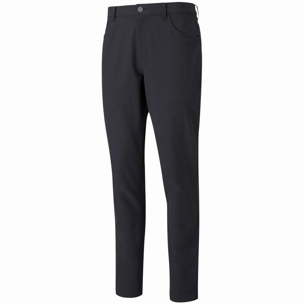 Puma Jackpot Utility Trousers - Black Chilly Day Layers Stretchable Comfort