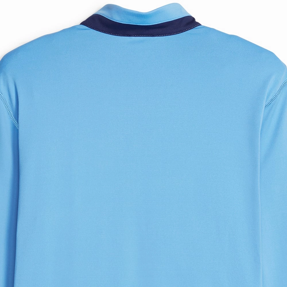 Puma Lightweight 1/4 Zip Pullover - Regal Blue/Navy Blazer Layered Fashion