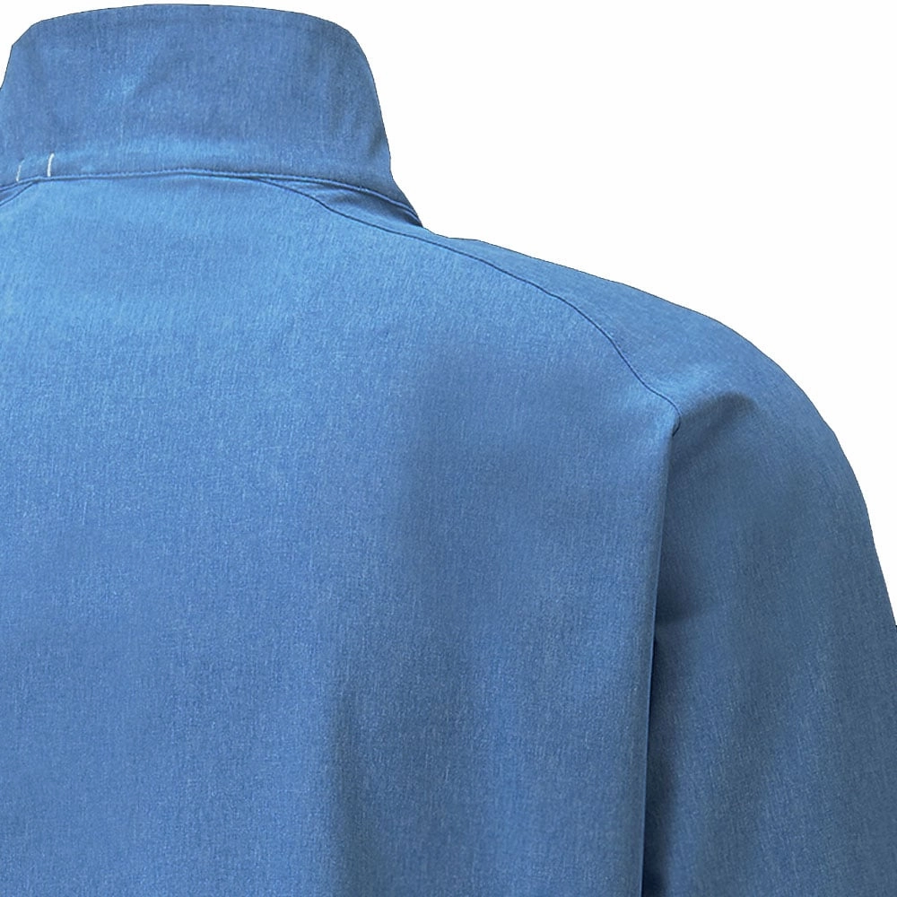 Eco Friendly Puma Marin Woven 1/4 Zip Pullover - Bright Cobalt Heather