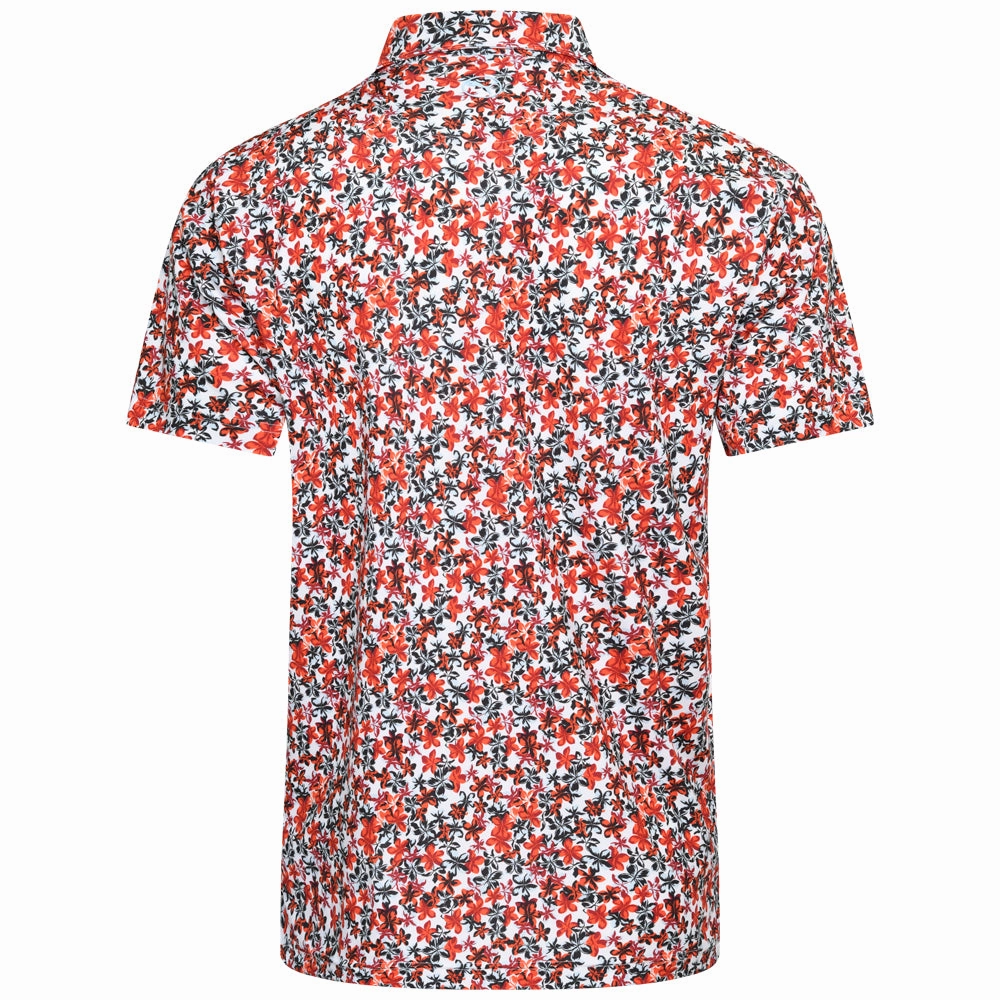 Puma MATTR Lillie Polo Shirt - Intense Red/Silver Sky Weekend Comfort Style Round neck simplicity