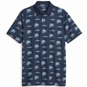 Classic Layer Stylish Layering Puma MATTR Mirage Polo Shirt - Navy Blazer/Regal Blue