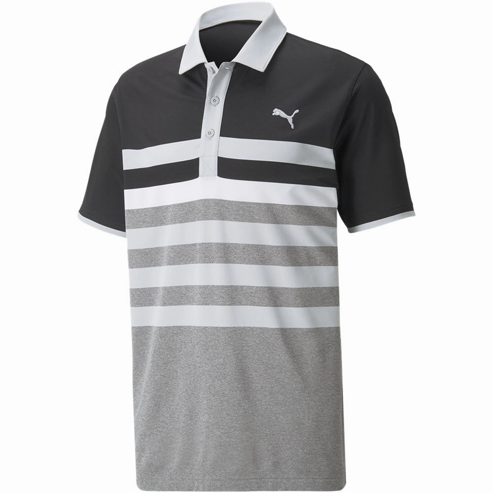 MultipurposeCuffs Puma MATTR One Way Polo Shirt - Black/High Rise