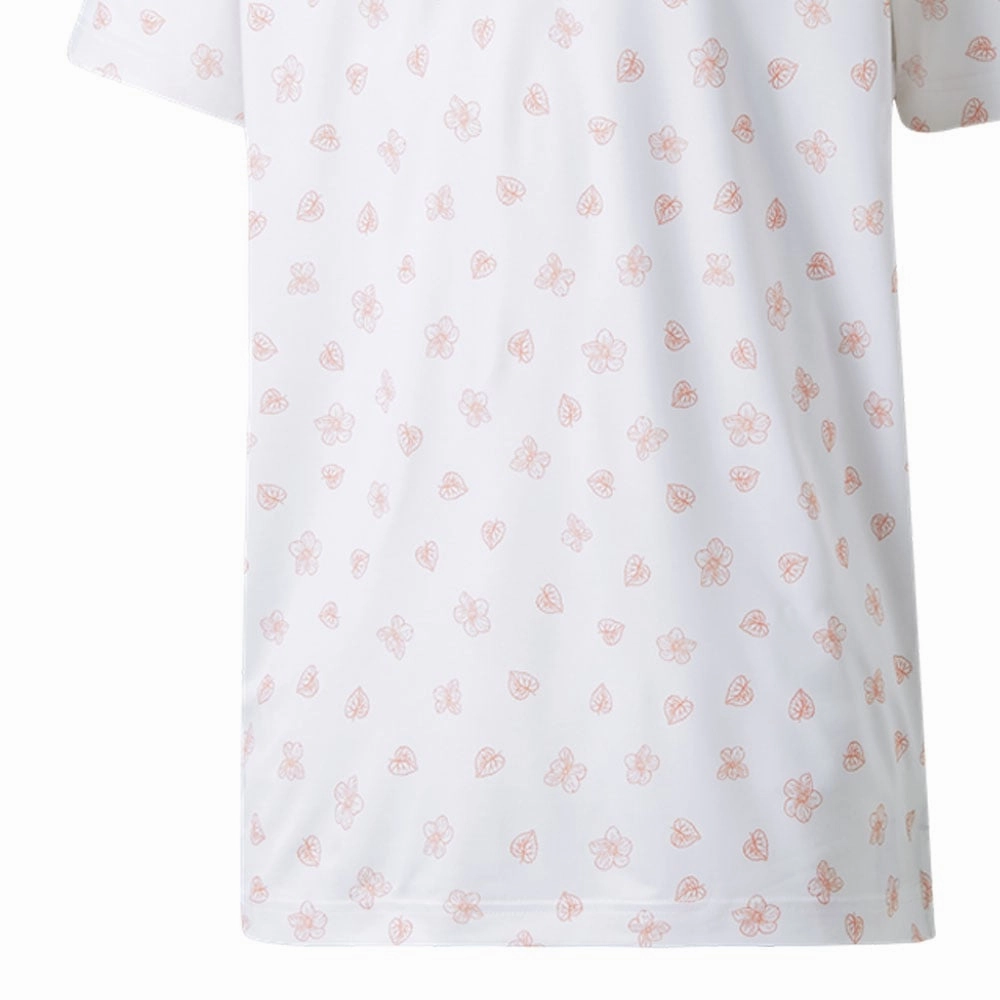 Puma MATTR Spring Polo Shirt - Bright White/Hot Coral BioBased Fibers