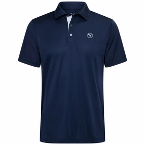 Casual Comfort Layer Minimalist Apparel Puma Pure 2.0 Polo Shirt - Deep Navy
