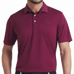 Puma Pure 2.0 Polo Shirt - Ruby Shimmer Effortless Daywear