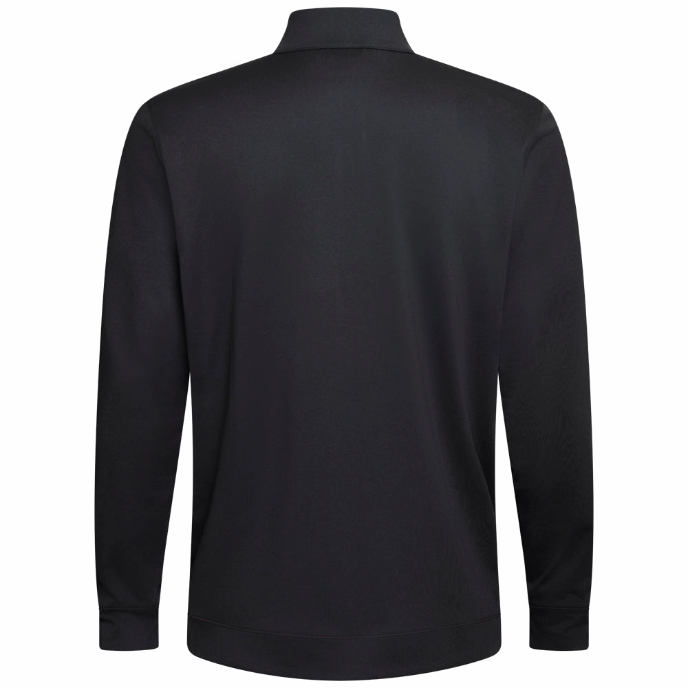 Puma Pure Colorblock 1/4 Zip Sweater - Puma Black/Intense Red Active Wearable