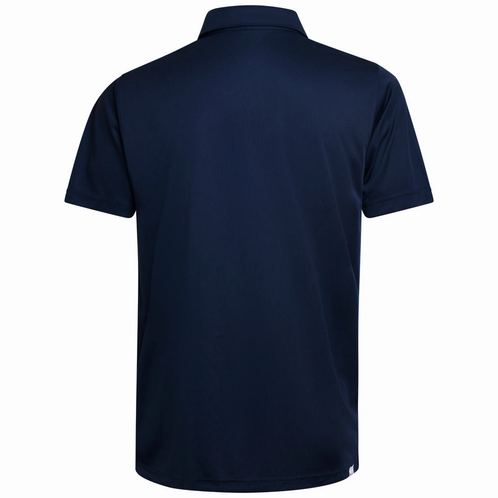 Puma Pure Colorblock Polo Shirt - Vine/Deep Navy Airflow Ventilation System Everyday Layer