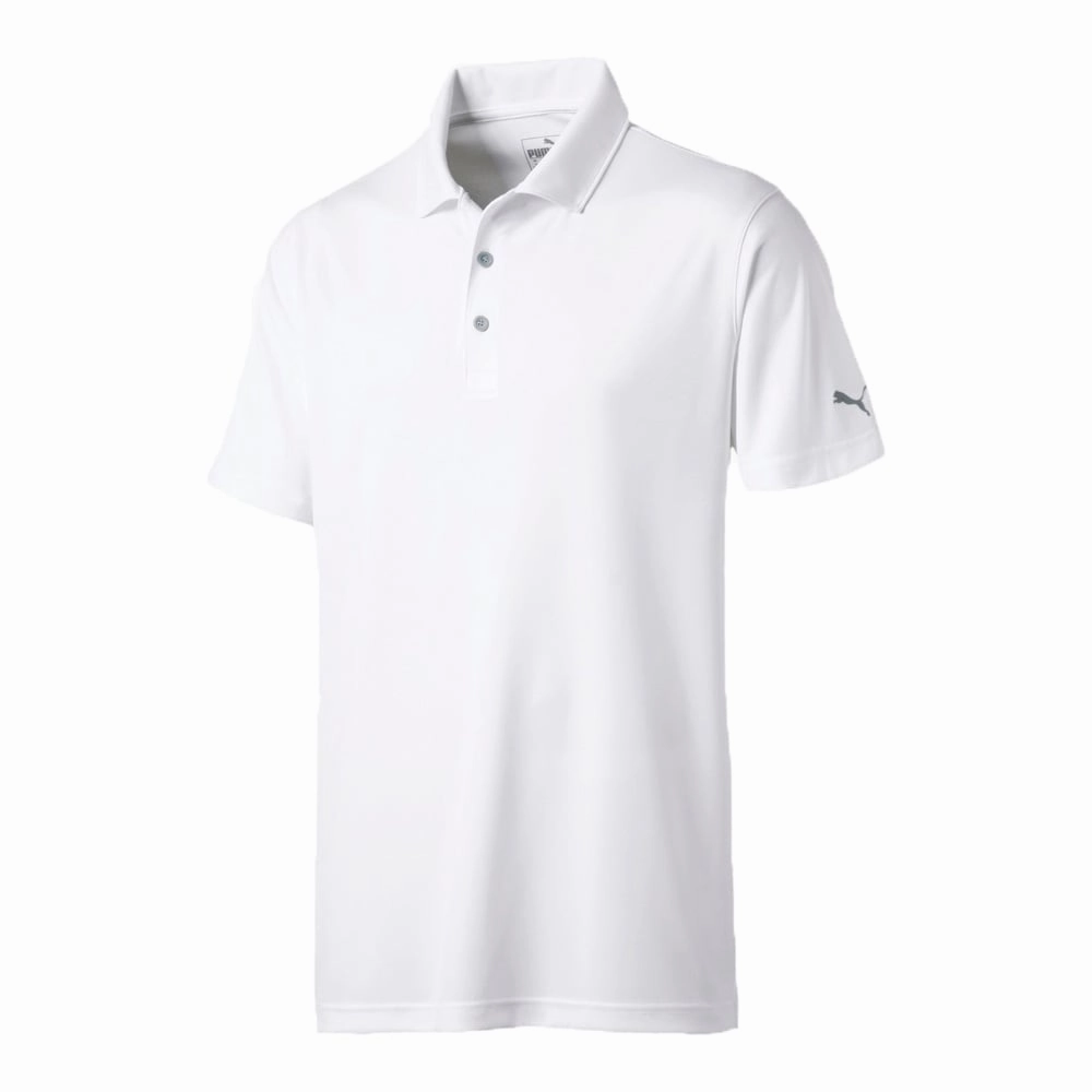 Relaxed Vibe Fashion Fit Puma Rotation Golf Polo - Bright White