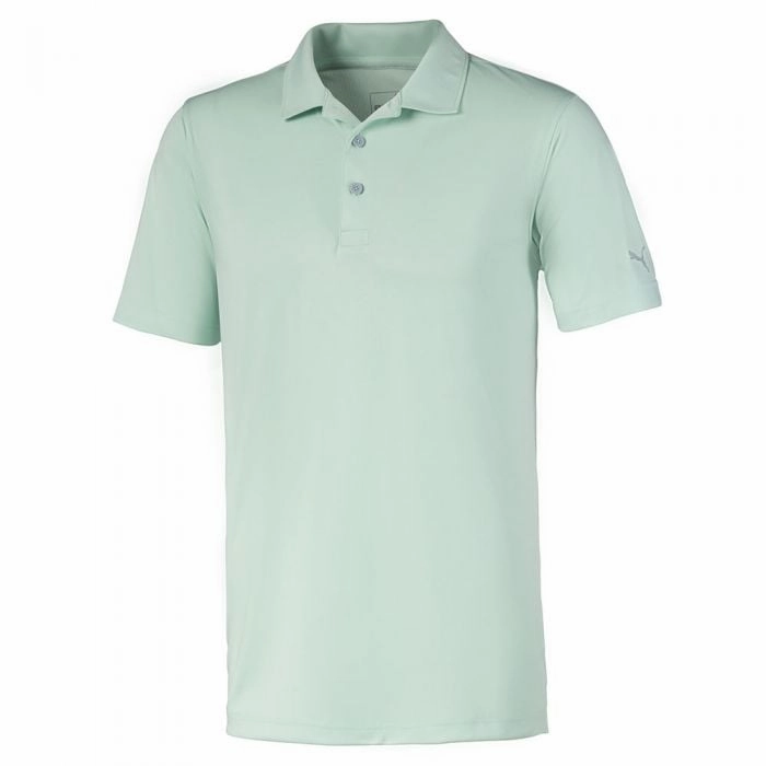 Sleek Fit Trendy Piece Puma Rotation Golf Polo - Mist Green