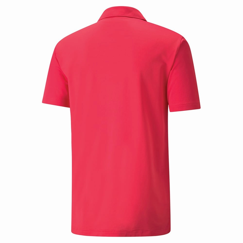 Puma Rotation Polo Shirt - Teaberry Cool and Relaxed