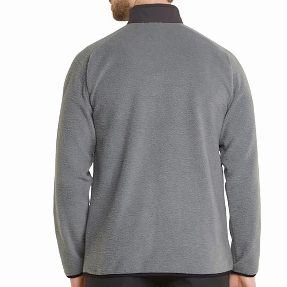 Puma Sherpa 1/4 Zip Pullover - Quiet Shade/Black Stain-Resistant