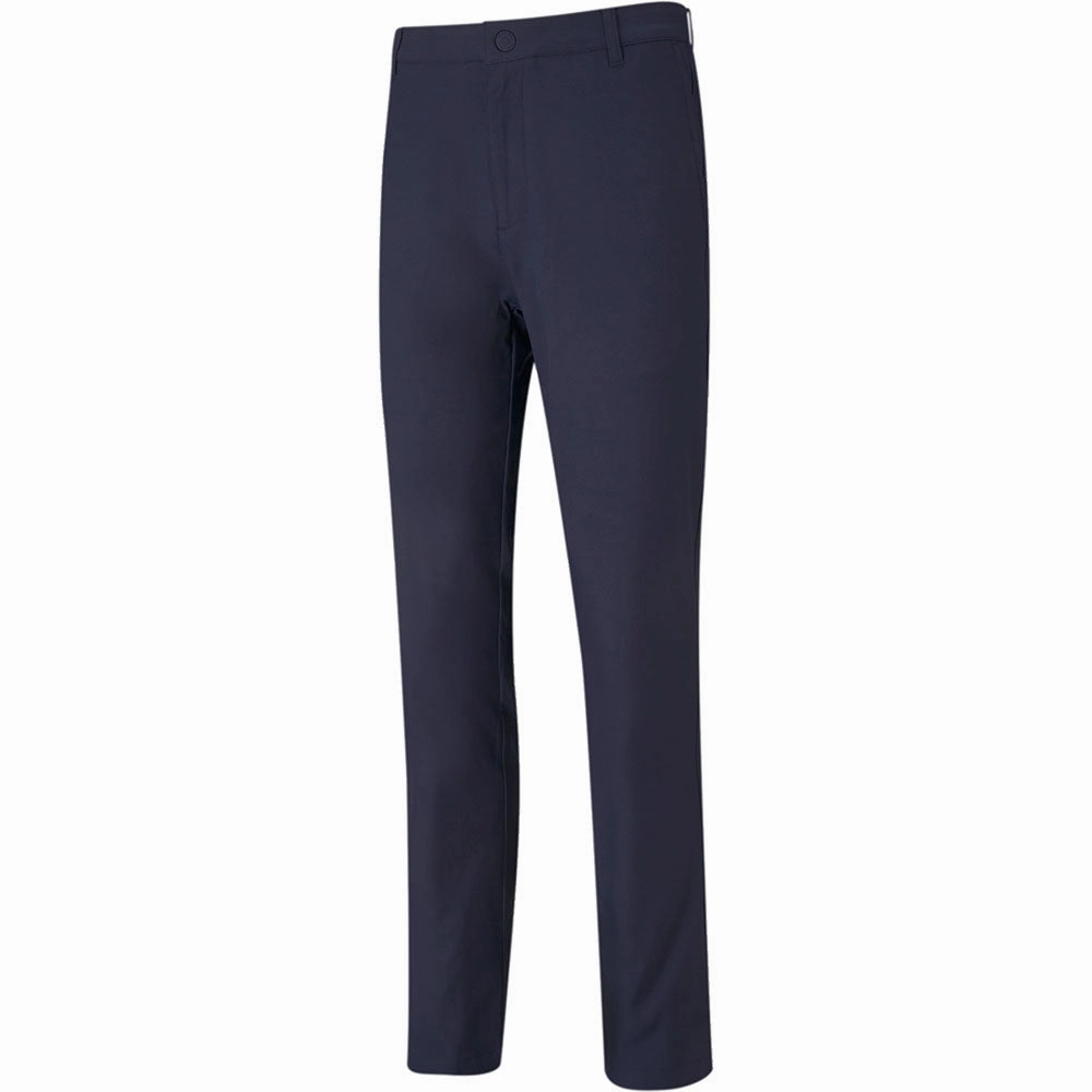 Trendy Waist Stretchy Material Puma Tailored Jackpot Trousers - Navy Blazer