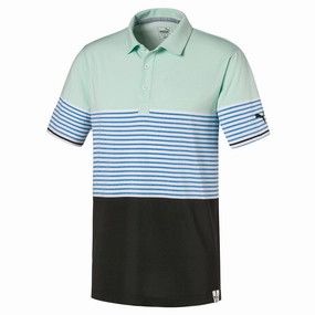 Puma Taylor Polo Shirt - Mist Green Classic Style Trend Regular Fit