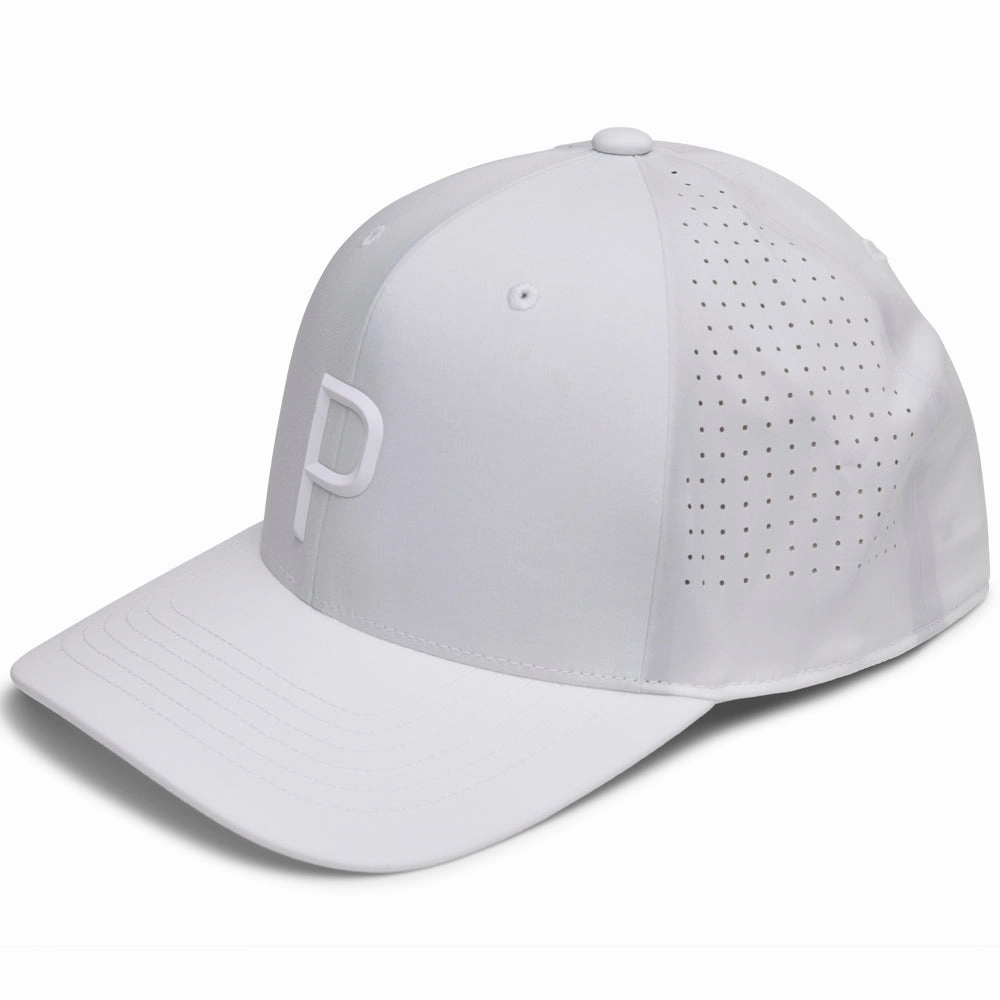 Urban Attire Puma Tech P Snapback Cap - White Glow