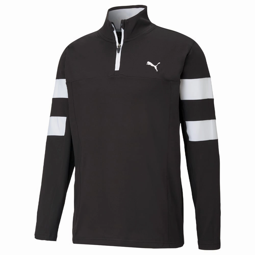 product ethical sourcing Puma Torreyana 1/4 Zip Sweater - Black