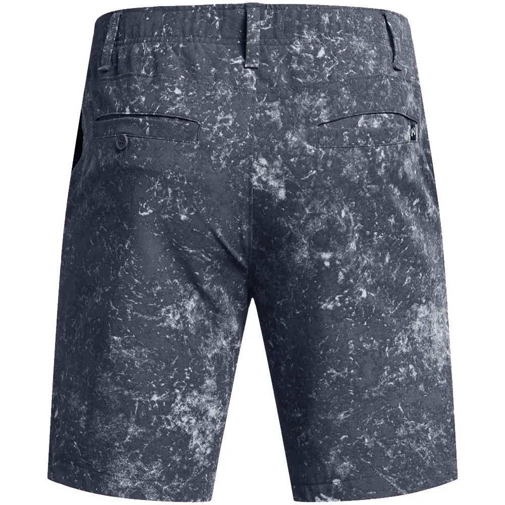 Active Style embroidery work Under Armour Drive Printed Taper Shorts - Downpour Gray/Halo Gray
