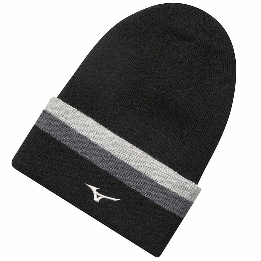Mizuno Breath Thermo Knit Beanie - Black Versatile Style