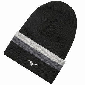 Mizuno Breath Thermo Knit Beanie - Black Versatile Style