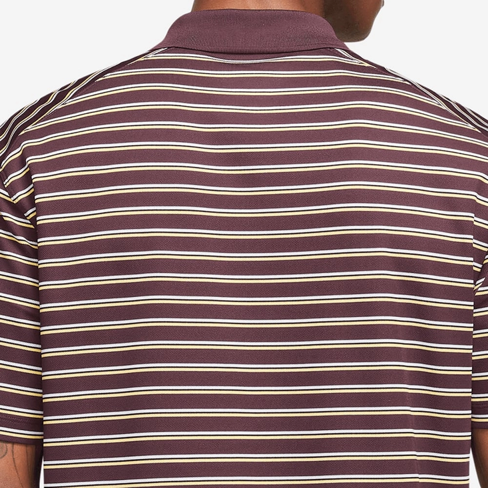 Sporty essentials Nike Dri-FIT Victory Striped Polo Shirt - Burgundy Crush/White