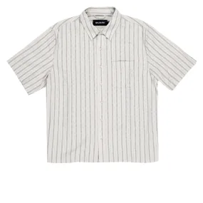 Quasi Kalvin Button Up Shirt - Tan Neutral Tone