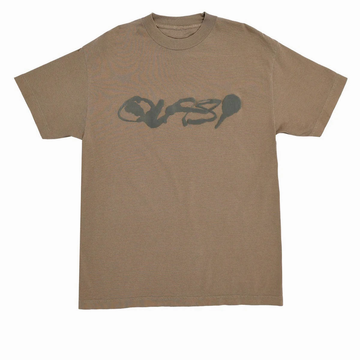 Versatile Wardrobe Piece Quasi Blot T-Shirt - Faded Brown