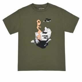 Quasi Edger T-Shirt - Military Green Comfortable apparel