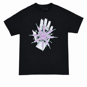 loose fitting Quasi Handsfree T-Shirt - Black