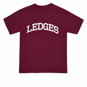 Quasi Ledges T-Shirt - Burgundy Indoor Comfort