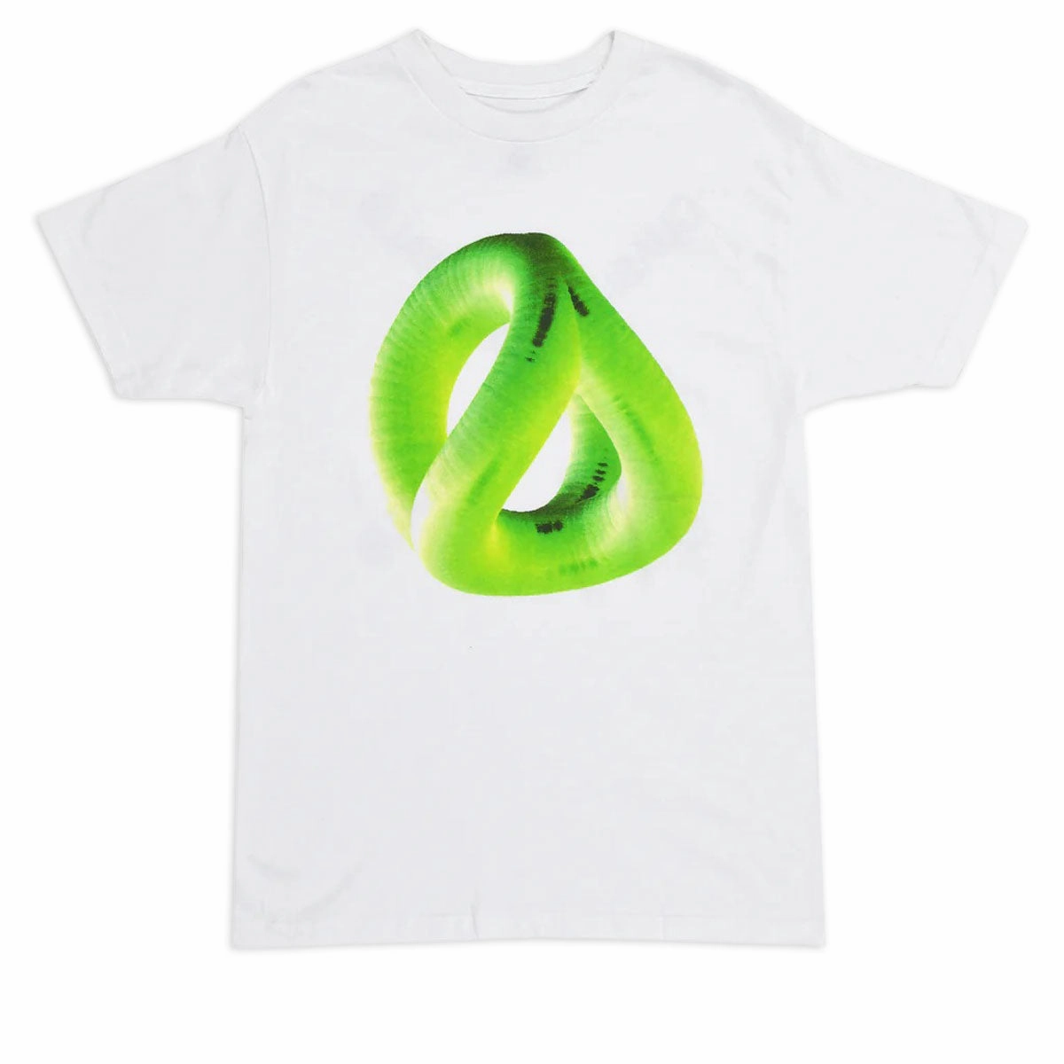 graduation Animal Print Quasi Wormtrap T-Shirt - White