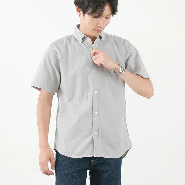 BARNS / BR-5266 Ox S/S button-down shirt Casual Wear