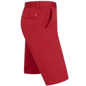 Wrinkle Resistant Finish shrink-resistant Oscar Jacobson Chino Shorts - Dark Red