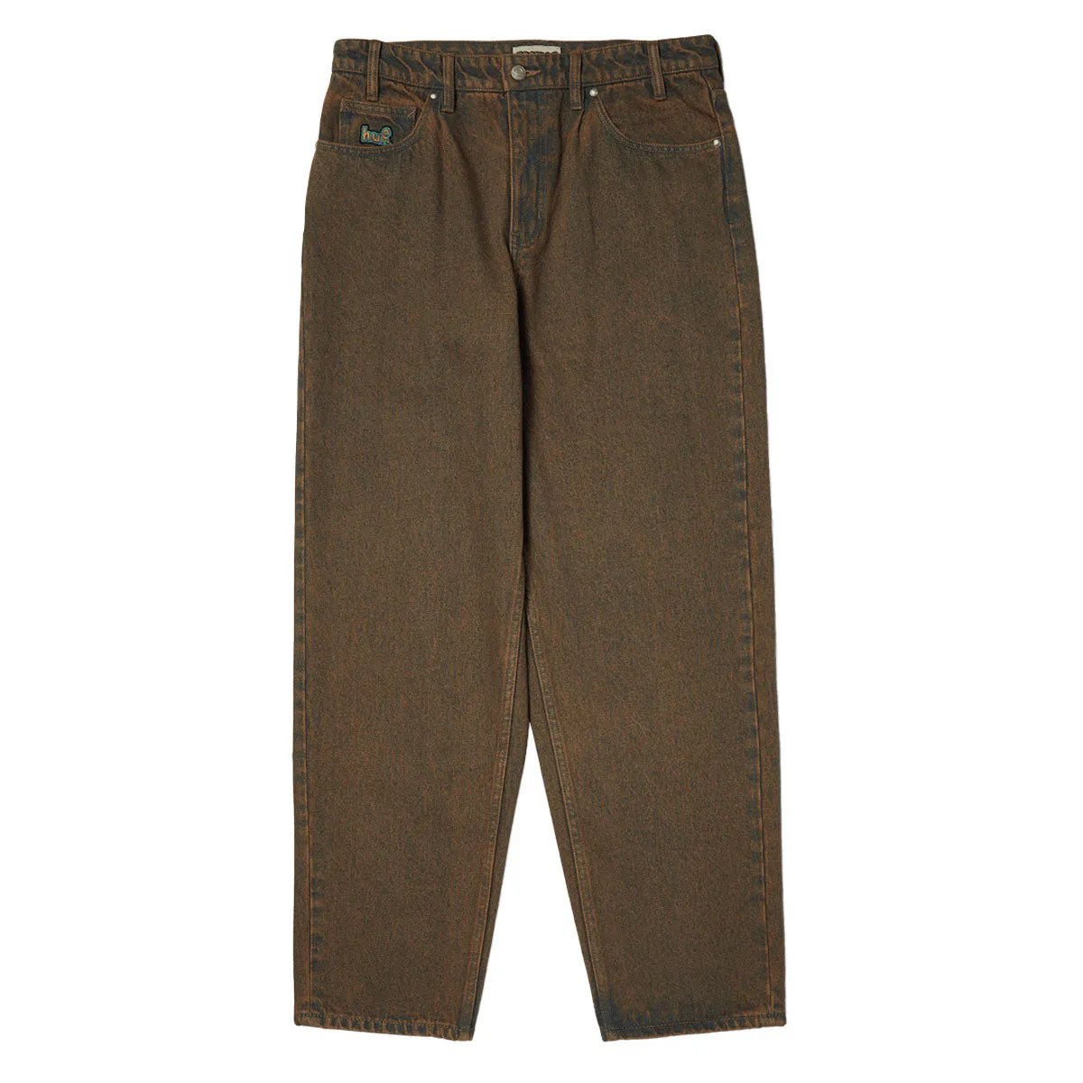 HUF Cromer Washed Jeans - Burnt Blue Quick Comfort Stretch Panels