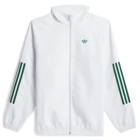 Adidas Gatsele Track Jacket - Crystal White/Dark Green Elegant Evening