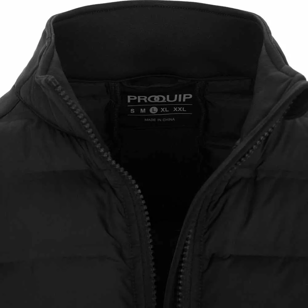 ProQuip Helm Quilt Jacket - Black Comfort Fit Cut