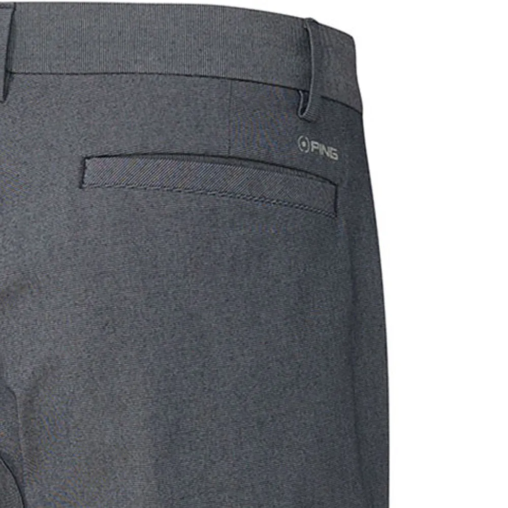 Mesh Fabric Anti Pill Surface Ping Ashcroft Shorts - Navy Multi