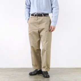 D.C.WHITE / West-Point Officer Pants Elastic Free Cuffs