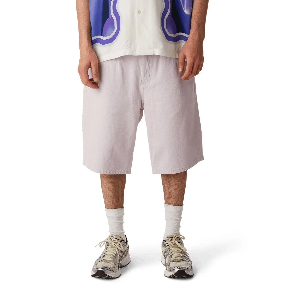 HUF Cromer Shorts - Lavender Jogging Ready Glide On Mobility Cut