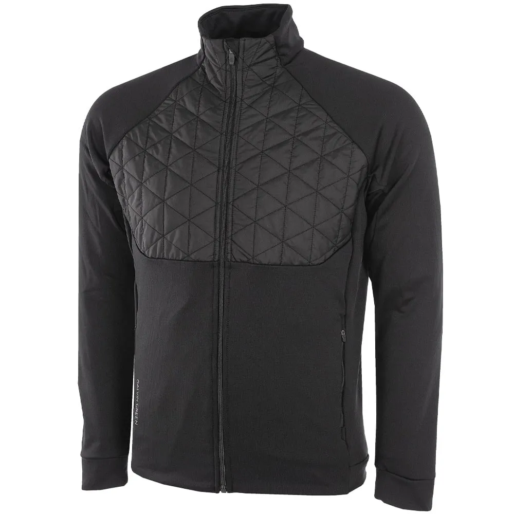 Noise Reduced Fastener System Adjustable Hem Galvin Green Dexter Insula Jacket - Black